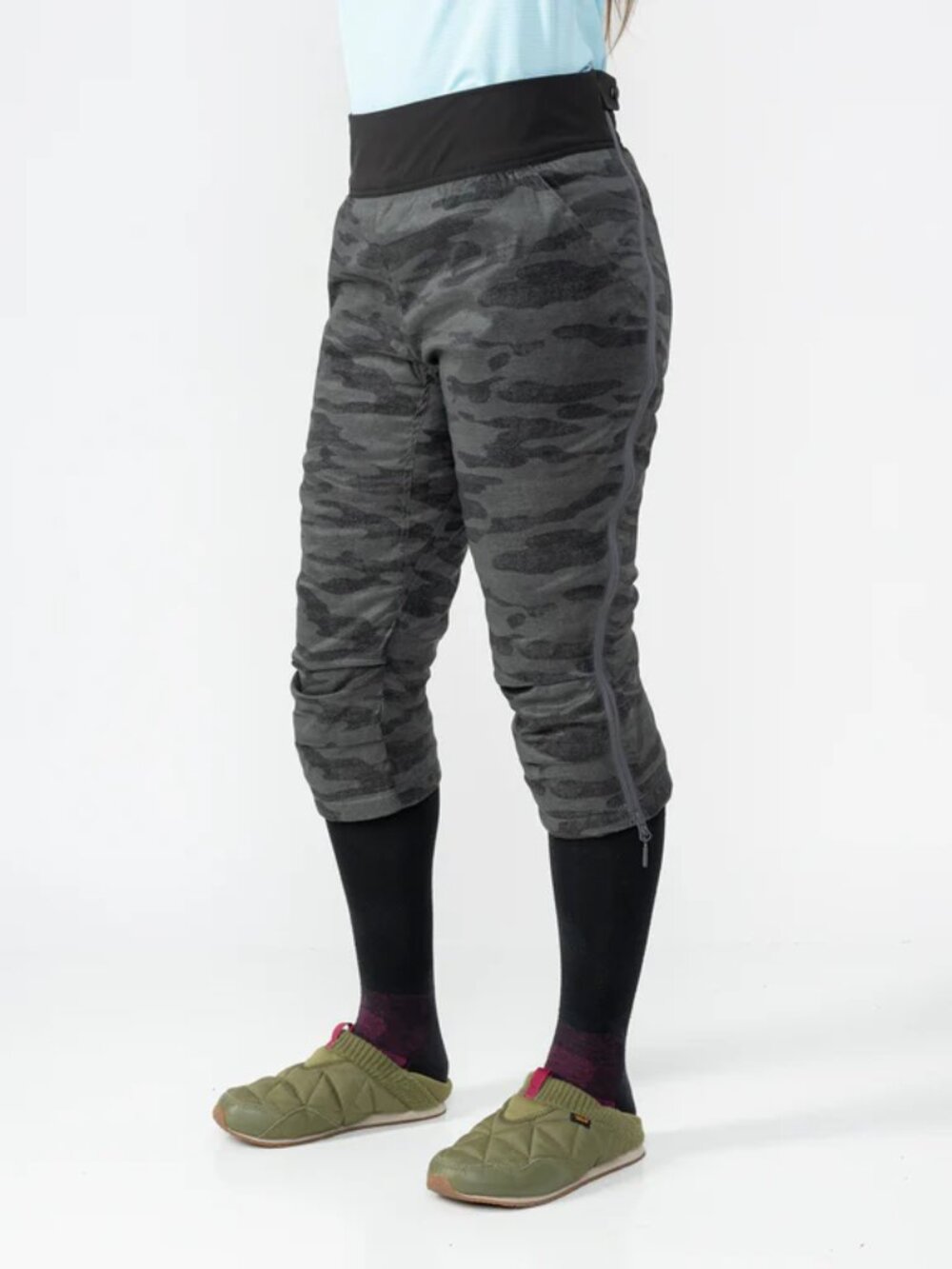 NWT Strafe Alpha Insulator Pants in Distressed Stealth Camo